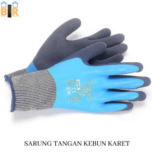 SARUNG GLOVE TANGAN KEBUN BAHAN KARET LATEX WATERPROFF