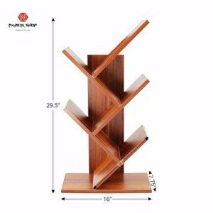 rak buku minimalis kayu