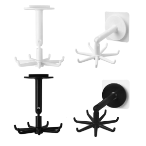 2pcs Multipurpose Lovely Cats Wall Hook Waterproof Adhesive Designs Home Accessory for Key Hat Towels in Any Room