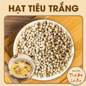 Hạt tiêu trắng 1kg tiêu sọ cay thơm nguyên chất gia vị nấu ăn - Lãn Ông