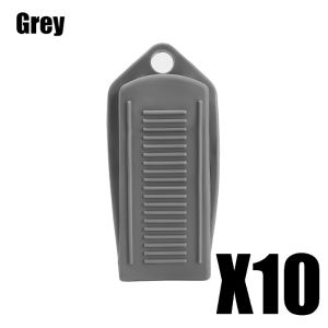 10pcs Safety Door Stopper Block Wedge Doorstops Home Office Door Rear Retainer Anti-collision Stop Door Stoppers for Bottom of Door