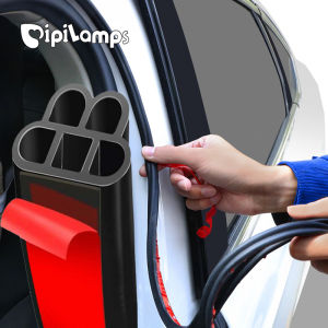 Car Door Rubber Seal Strip Auto Door Seals Covers Accessory Double Layer Protector Car Seal Weatherstrip Auto Exterior Accessories