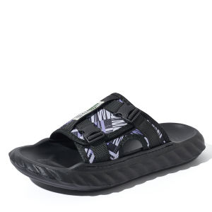 Ielgy Xăng đan Velcro mới của nam giới ngoài trời mùa hè mặc eva dép lê đế cao nam giới thể thao ngoài trời dép đi biển