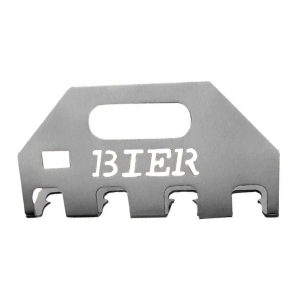Rusts Resistant 4 Bottle Beer Opener With Integrated Carrying Rack and Handle Perfect For BBQs Tailgating Social Event