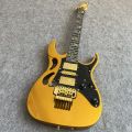 Ibanez PIA3761 Electric Guitar White/Black/Gold/Green Professional Guitar. 