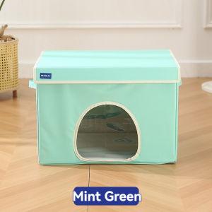 Cat air conditioning room dog house summer cool house cat house can be disassembled and washed cat house cooling cat air conditioning room