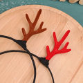 【♡Lovely girls house♡】Christmas Antler Headbands Cute Hairbands Hairhoop with Elf Ears Pine Cone Jingle Bells Christmas Party Decoration. 