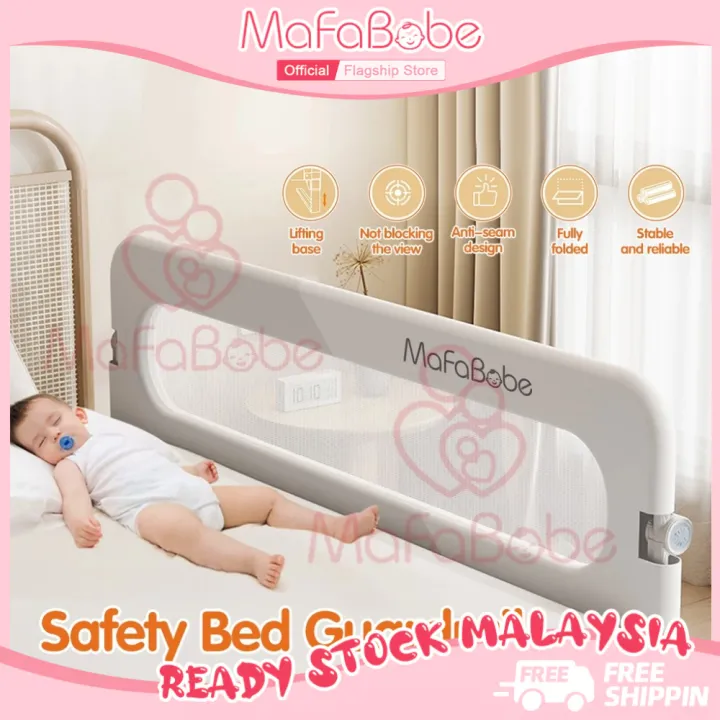 Ready stockMaFaBabe Lifting Baby Safety Bed Guard Bed Rail Anti-fall ...