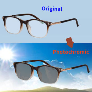 SHINU BRAND eye glasses for women photochromic eyeglass with anti radiation glasses for women sale single vision reading glasses or myopia with cylinder