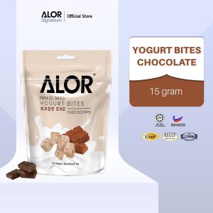 ALOR Yogurt Bites Kering Beku (15g/pek)/ ALOR Freeze Dried Yogurt Bites(15g/pack)