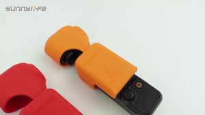 Ốp Gimbal Sunnylife cho DJI OSMO Pocket 3 vỏ bảo vệ silicone chống trầy xước nắp ống kính cho Pocket3 vỏ màn hình phụ tùng máy ảnh