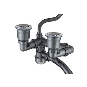 [ FREESHIP] Xiphong chậu rửa bát dành cho chậu đá- Xiphong xả chậu rửa bát 2 hộc