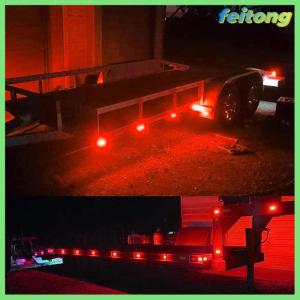 【feitong】🚕🚕【HOT SALE】 12V 24V Truck LED Side Marker Light Car Trailer DOT E8 Mark Reflector Van Clearance Lamp For Lorry RV Bus Boat