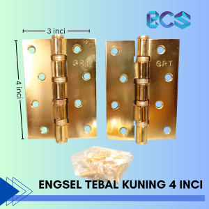 IF Engsel Pintu Tebal Kuning 4 Inci Engsel Pintu