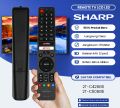 TANPA SETTING & GRATIS BATERAI- IPALING LARISI REMOT REMOTE TV SHARP ANDROID TV (TOMBOL NETFLIX) / SMART TV SHARP AQUOS LANGSUNG KONEK KE TELEVISI. 