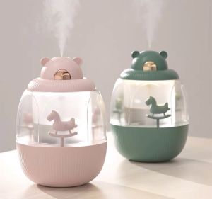 Air Humidifier With Night Lamp music Essential Air Aroma Oil Diffuser USB Humidifier Ultrasonic