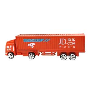 Mainan Truk Konstruksi Mainan Miniatur kendaraan ekspres kontainer