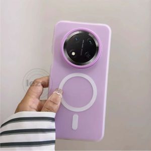 2in1 Case Honor X9C X7C Case Magnetic Clear Shock proof Matte Soft TPU Back Cover