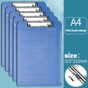 A4 Plastic Clipboard Tablet Thickened Plastic Plate File Folder Copying Plate PP Folder Pad Plate Splint