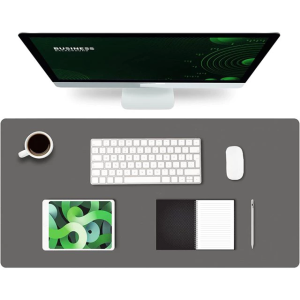 SG Waterproof Leather Desk Mouse Pad - Large Desktop Table Mat Laptop Computer Accessories Keyboard Mousepad