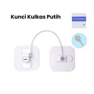 ORIGINAL Kunci Kulkas Lemari Laci Jendela Pengaman Anak Dengan Kode