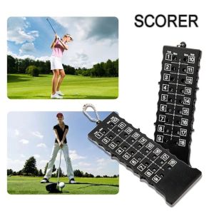 PENGA Golf Excerise Training Durable Scoring Keeper 18 Hole with Key Chain Stroke Putt Stroke Score Card Score Counter Score Counter Golf Shot Count