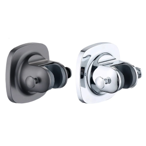 Shower Head Mounting Brackets Not Drill Required Strong Adhesive Adjust Height Bathroom Wall Fixture ABS Brackets