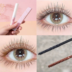 เครื่องมือสอยแบบมาสคาร่าสีดำสีน้ำตาลยาวต่อขยาย 30 ครั้ง ดัดผมกันน้ำติดทนนานขนตา