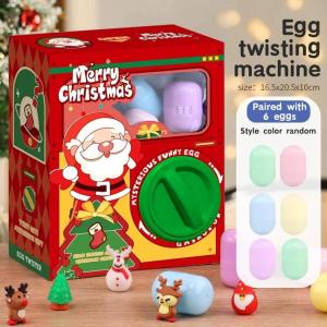 New Christmas Twister Egg Machine Toy Cartoon Interesting Egg Blind Box Boy Birthday Gift Christmas Gift for Children New Year gift