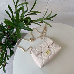 Tas Selempang Kulit Wanita Tas Hp Cewek Rantai Messenger Mini Bag KJ209