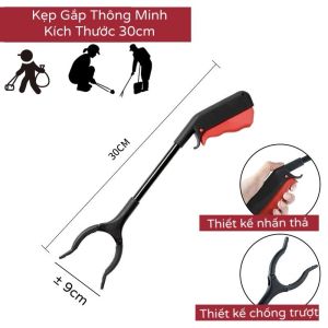 [HCM] Cây Gắp Thông Minh Kẹp Gắp Rác Cán Dài Nhựa-Cozy520