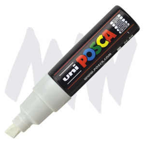 Bút sơn nước vẽ đa chất liệu Uni Posca PC - 8K - Ngòi 8.0mm (Cây lẻ)