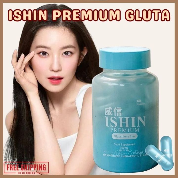 NEW TOP SALE! Original Ishin Premium Glutathione Plus Advanced 10X Skin  Whitening Effect Pearl White Instant