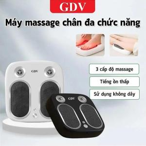 [Tặng củ sạc + cáp sạc] Máy Massage Bàn Chân Không Dây GDV YM-SU7 Bấm Huyệt Rung Gót Chườm Ấm - Màu Ngẫu Nhiên - Hàng Chính Hãng