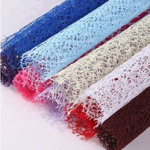 Jacquard Mesh Flower Wrapping Mesh Bouquet Hollow Mesh Wrapping Mesh Gift Wrapping Materials