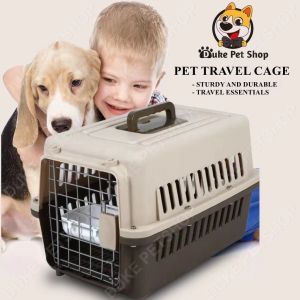 Pet carrier travel cage dog cat crates airline approved