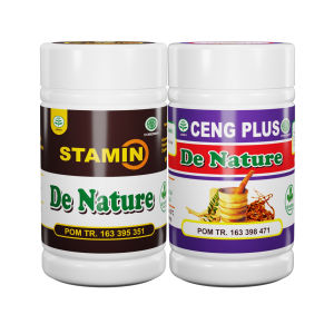 de Nature - Kapsul Ceng Plus Stamin - Obat Herbal Asli Untuk Pria