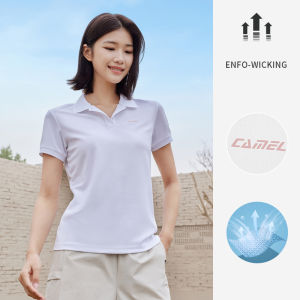 Cameljeans Áo Polo Nữ Áo Có Ve Áo Ngắn Tay Thoáng Khí Nhanh Khô Thể Thao Mùa Hè Mới