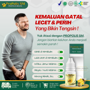 Obat Untuk Kelamin Lecet Herpes Genital Luka di Kelamin Kutil Kelamin Bintik-Bintik Kecil di Kemaluan Gatal Kemaluan Nyeri Saat Kencing Obat Penis Gatal Gatal Gatal Selangkangan Hitam dan Lecet Gatal Gatal Area Kemaluan Atasi Dengan PROPOLIS SM