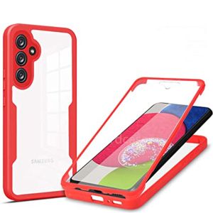 Casing For Samsung Galaxy A54 A34 A13 A04S A14 Lte 4G 5G A15 A25 A35 A55 2024 2023 Phone Case Flip Cover 360° Double Sided  Soft Silicone Shockproof Protective Back cover