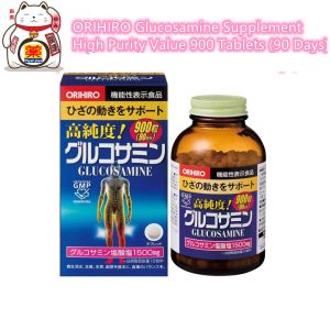 ORIHIRO Glucosamine Supplement High Purity Value 900 Tablets 90 Days addition 50 tablets