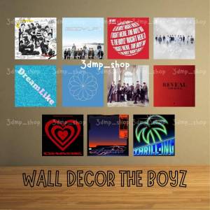 WALL DECOR WALLDECOR HIASAN DINDING THE BOYZ KPOP