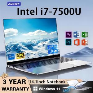 Intel Core i7-7500U 14.1 12GB RAM 1TB SSD FHD 1080p WiFi 6 Laptop Windows 11 Pro - For Lessons & Work  3 Year Warranty