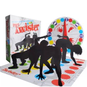 The Twister Family Party Board Game - Permainan Papan Keluarga Berpusing Badan