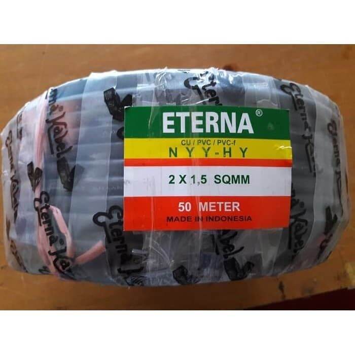 Kabel Listrik Nyyhy Eterna 2x1 5 Per Meter Lazada Indonesia