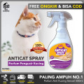 SEMPROTAN PENGUSIR KUCING SEROXIL (PALING AMPUH) 500ML Parfum Kucing Liar Bandel BAB Sembarangan / Alat Spray Cairan AMPUH Hushus Obat Anti Cat Repellent Bahan Alami Tidak Mengandung Racun Aman / Obat Karbol Sereh Anabul yang Berak Asal Bau PUP. 