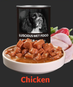 375g canned wet dog food pet food dog food beef and chicken cuts Luscious