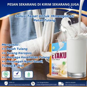 Susu Kalsium Untuk Patah Tulang Memperkuat Sendi Tulang Atasi Patah Tulang Dan Retak Pengapuran Tulang Nyeri Sendi Osteoporosis Penambah Kalsium Dengan Walatra Etaku Goat Milk
