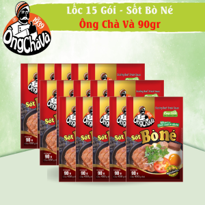 Lốc 15 Gói Sốt Bò Né Ông Chà Và 90gr