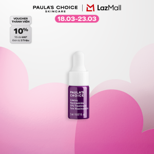 [HB GIFT] Tinh chất se khít lỗ chân lông tối ưu Paulas Choice Niacinamide 20% Treatment 2ml 78032 - Trị giá 299K